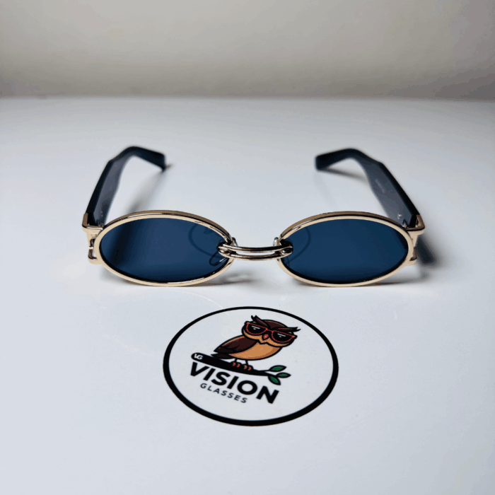 Luna Noir Model Kadın Retro Siyah Dar Güneş Gözlüğü - Görsel 2