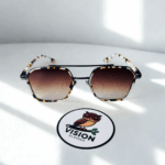Colorwave Kahverengi Unisex Güneş Gözlüğü - Görsel 4
