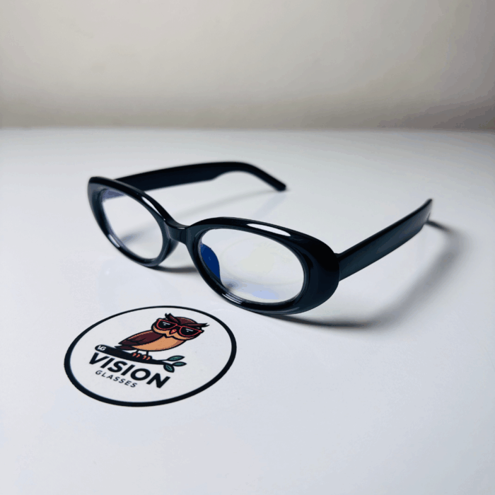 Chris Navy Kadın Siyah Mavi Işık Korumalı Gözlük - Görsel 2