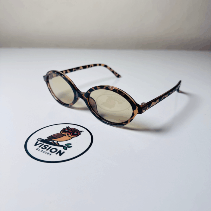 Megan Leopard Kadın Kahverengi Güneş Gözlüğü - Görsel 3