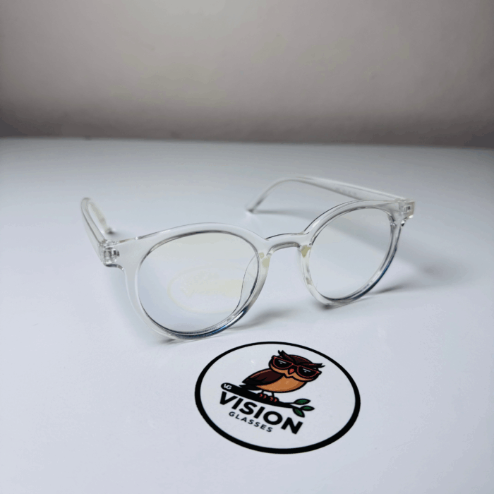 1 Dylon Hills Unisex Şeffaf Mavi Işık Korumalı Gözlük - Görsel 1