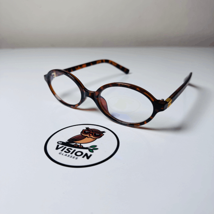 Visavis Oval Kadın Mavi Işık Korumalı Gözlük - Görsel 1