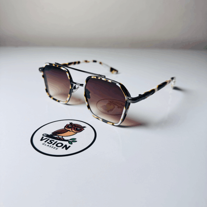 Colorwave Kahverengi Unisex Güneş Gözlüğü - Görsel 2