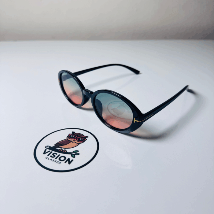 Lois Noir Kadın Oval Güneş Gözlüğü - Görsel 2