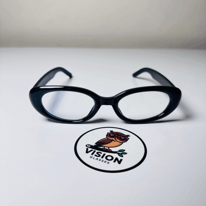 Chris Navy Kadın Siyah Mavi Işık Korumalı Gözlük - Görsel 3