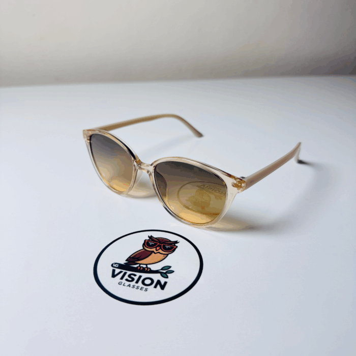 Bronze Nude Kadın Kahverengi Güneş Gözlüğü - Görsel 4