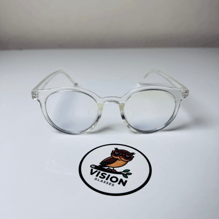 Dylon Hills Unisex Şeffaf Mavi Işık Korumalı Gözlük - Görsel 2