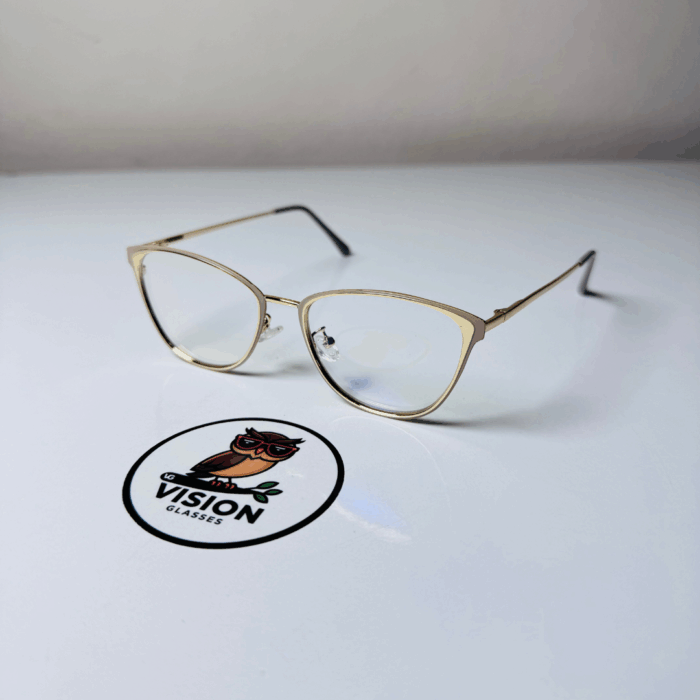 Golden Luxe Kadın Mavi Işık Korumalı Gözlük - Görsel 1