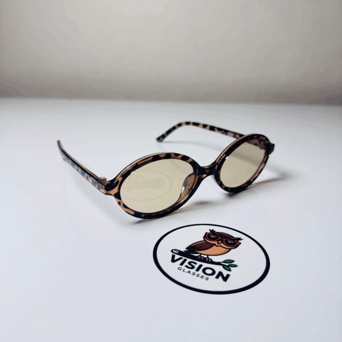 Megan Leopard Kadın Kahverengi Güneş Gözlüğü - Görsel 1