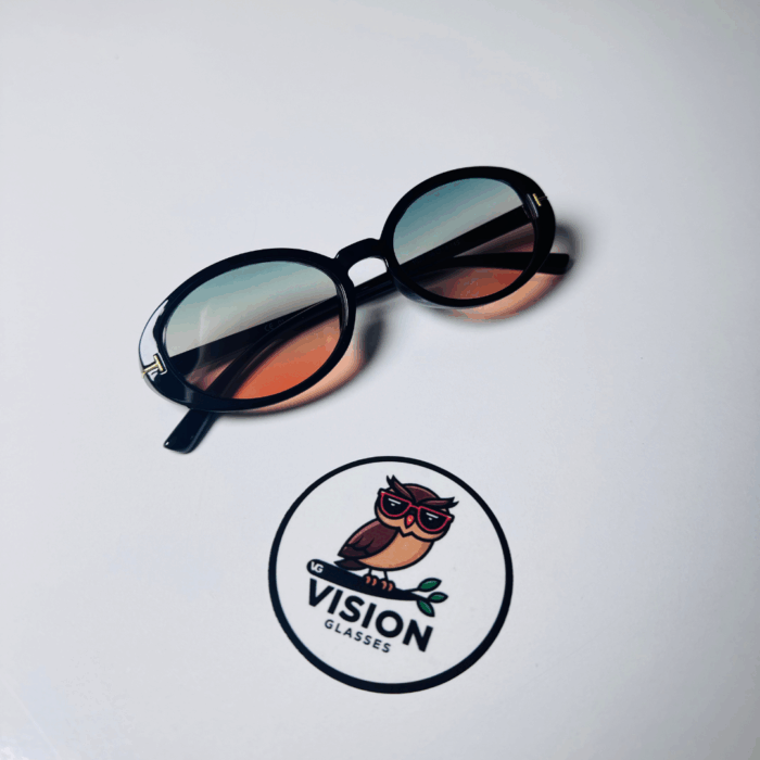 Lois Noir Kadın Oval Güneş Gözlüğü - Görsel 4