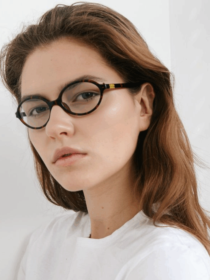 Visavis Oval Kadın Mavi Işık Korumalı Gözlük - Görsel 5