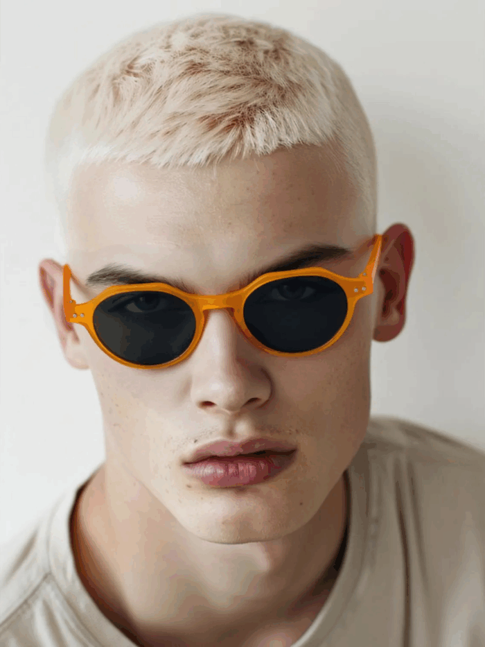 Scott Unisex Turuncu Güneş Gözlüğü - Görsel 5