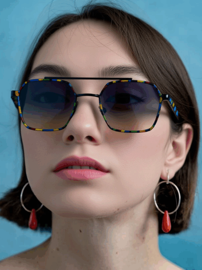 Colorwave Mavi Unisex Güneş Gözlüğü - Görsel 6