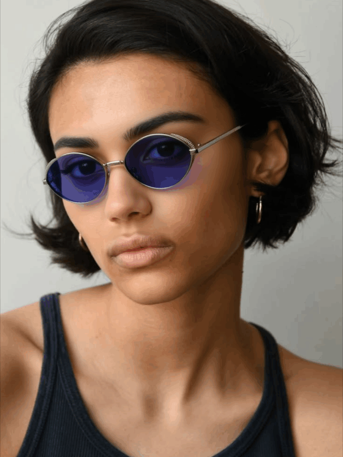 Bella Ocean Kadın Oval Güneş Gözlüğü - Görsel 5