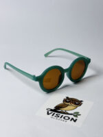Vision Kids Yeşil Yuvarlak Güneş Gözlüğü - Görsel 2