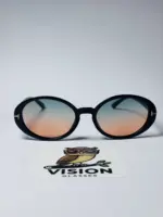 Lois Noir Kadın Oval Güneş Gözlüğü