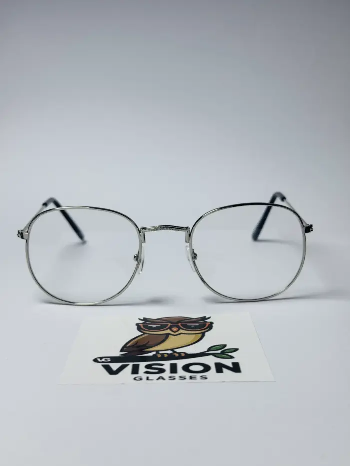 IMG_1304 Hubert Wily Unisex Metal Mavi Işık Korumalı Gözlük - Görsel 1