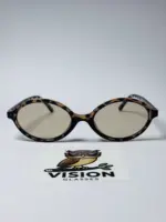 Megan Leopard Kadın Kahverengi Güneş Gözlüğü - Görsel 4