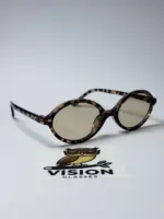 Megan Leopard Kadın Kahverengi Güneş Gözlüğü - Görsel 3