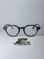 Ethan Vintage Unisex Leopar Mavi Işık Korumalı Gözlük