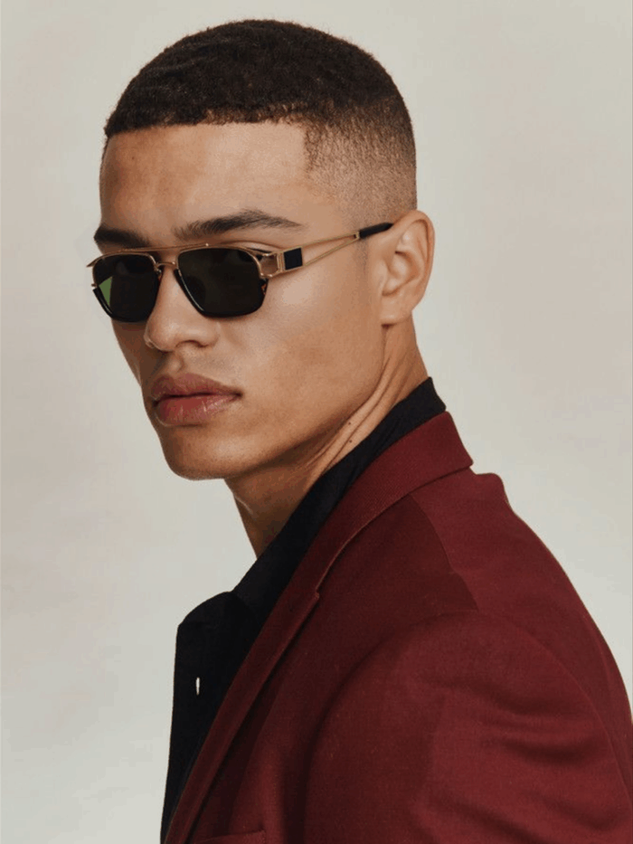 Daniel Unisex Köşeli Güneş Gözlüğü - Görsel 5