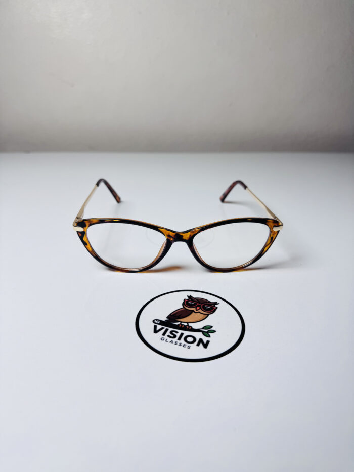 Saphire West Kadın Leopar Mavi Işık Korumalı Gözlük - Görsel 5