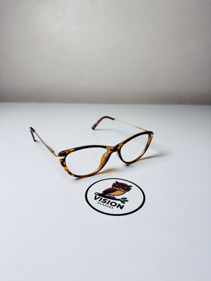 Saphire West Kadın Leopar Mavi Işık Korumalı Gözlük - Görsel 3